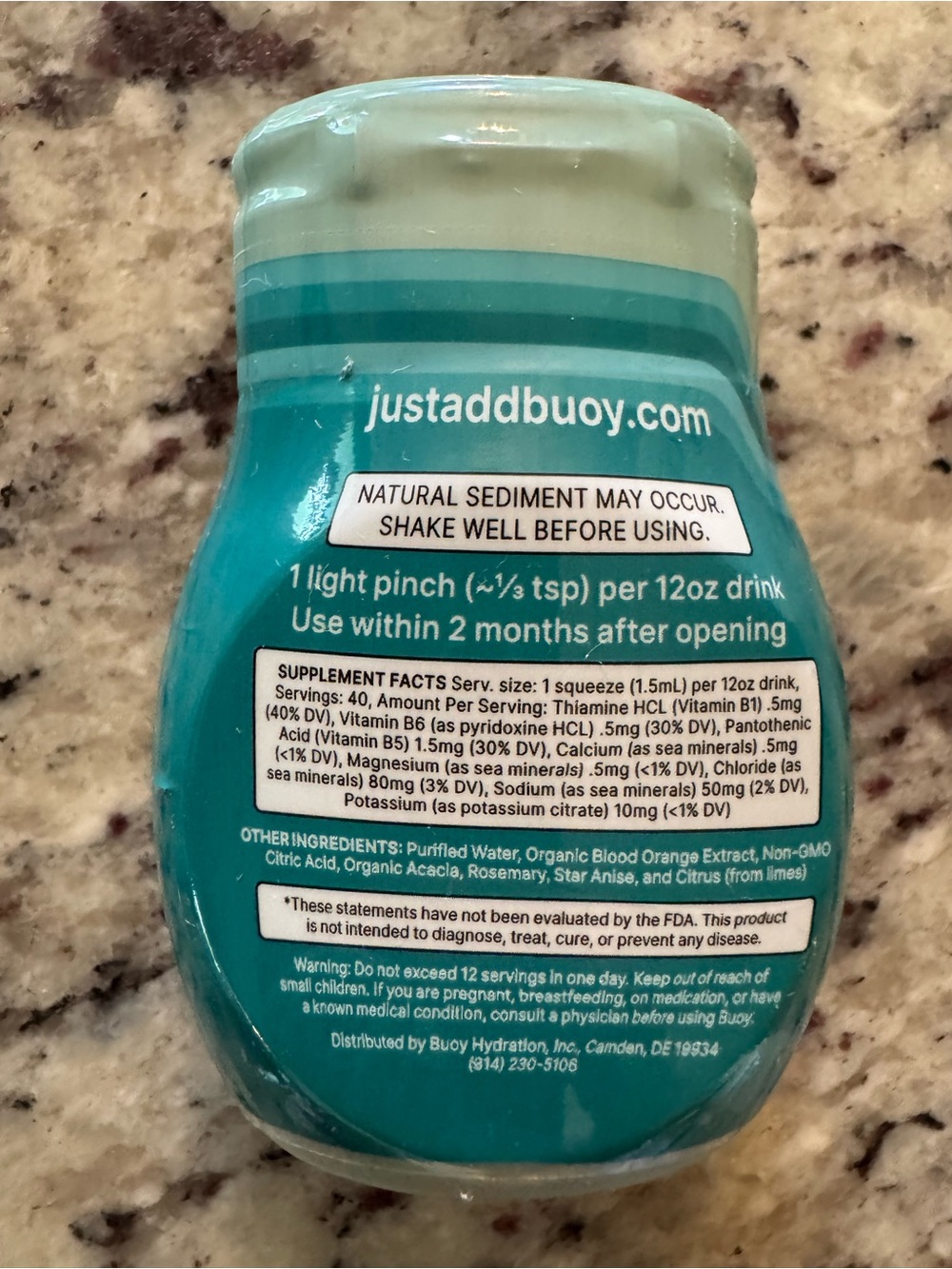 Buoy Hydration Drops- 7 Bottles - Picture 4 of 4